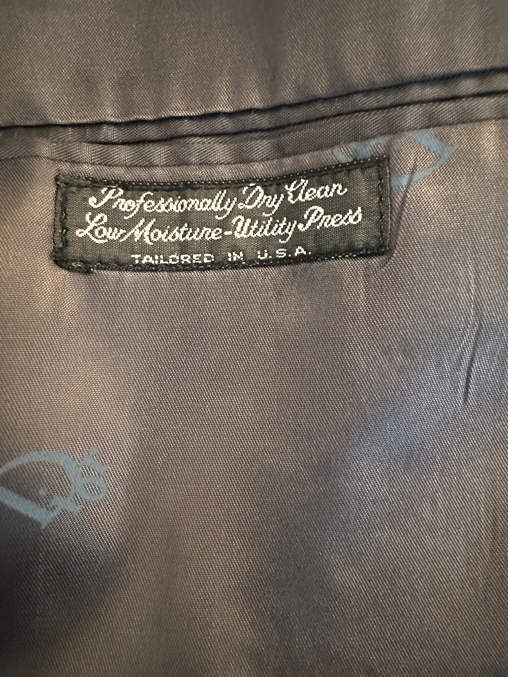 Christian Dior Men's Classic Pinstripe Special Occasion Vintage Suit Jacket - Picture 4 of 5